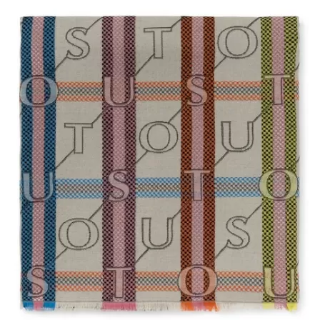 Store Foulard Legacy Jacquard beige Écharpes Et Foulards