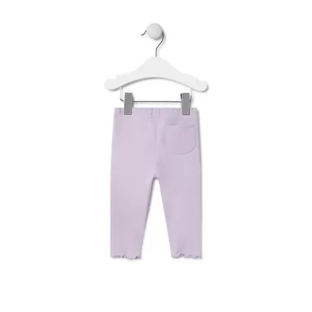 Shop Girls leggings in Casual lilac Bébé