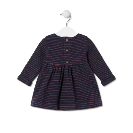 Hot Girls striped dress in Blue navy blue Bébé