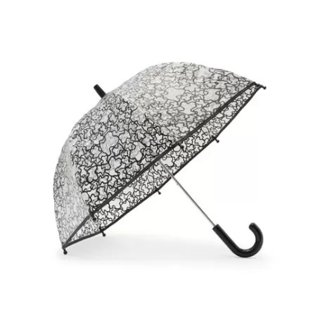 New Kaos transparent umbrella in black Accessoires