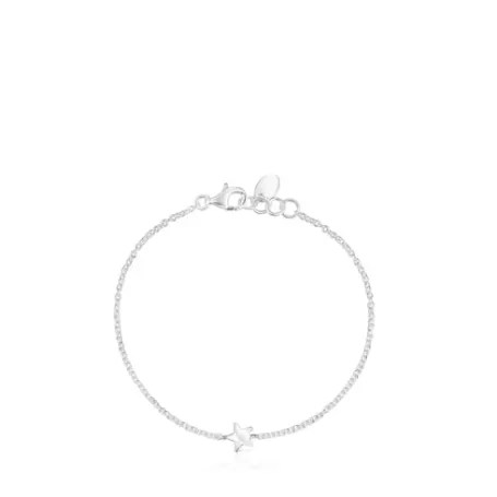 Store Lot de Bracelets Mini Icons ours-étoile en Argent Bracelets En Argent | Bracelets Chaîne