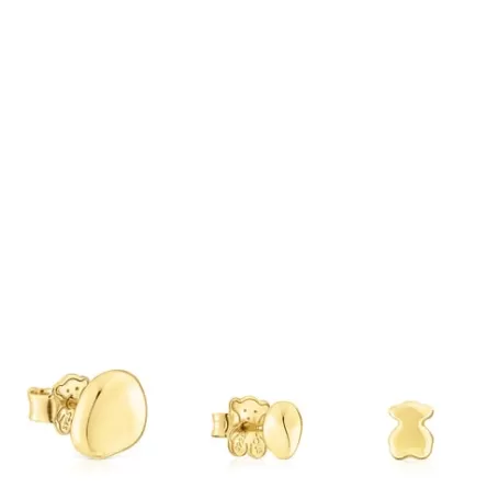 Fashion Lot de trois boucles d'oreilles Joy Bits en argent vermeil Boucles D'oreilles En Argent | Boucles D'oreilles Petits