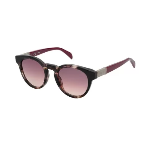 Cheap Lunettes de soleil bordeaux Round Mesh Lunettes De Soleil