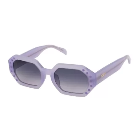 Store Lunettes de soleil lilas Geometric Lunettes De Soleil