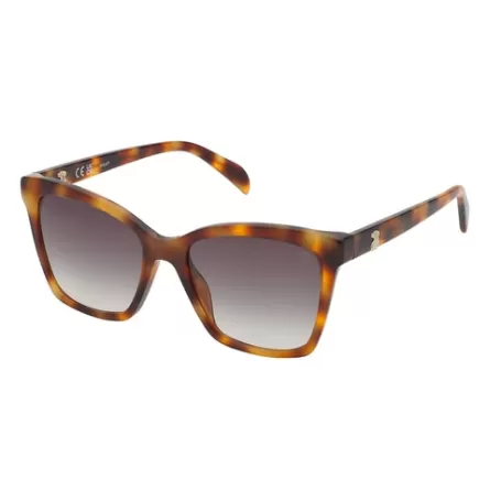 New Lunettes de soleil ourson havane Bear Square Lunettes De Soleil