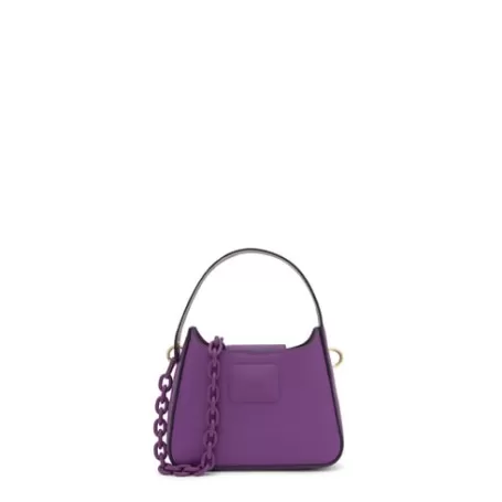 Outlet Mini sac à bandoulière violet Lucia Sacs À Bandoulière