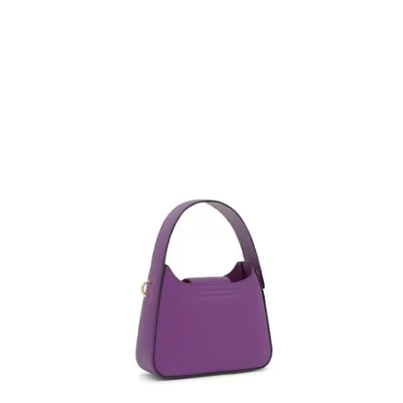 Outlet Mini sac à bandoulière violet Lucia Sacs À Bandoulière