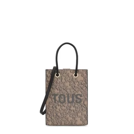 Sale Mini sac Pop taupe Kaos Mini Evolution New Sacs À Bandoulière