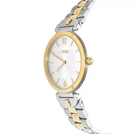 Best Montre analogique avec bracelet en acier et acier IPG doré S-Band Pour Elle | Analogique