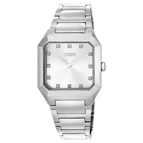 Cheap Montre analogique avec bracelet en acier Karat Squared Pour Elle | Analogique