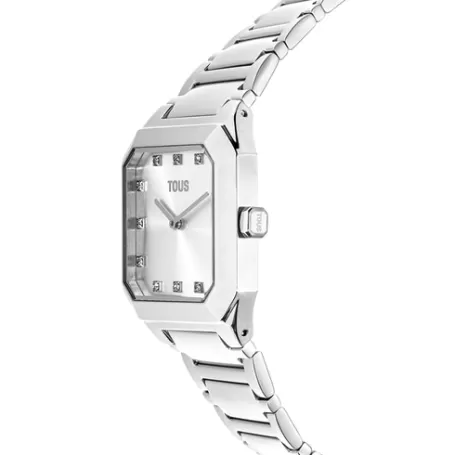 Cheap Montre analogique avec bracelet en acier Karat Squared Pour Elle | Analogique