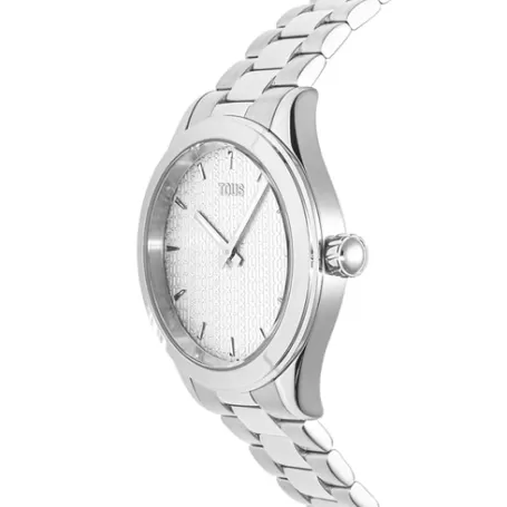 Cheap Montre analogique avec bracelet en acier T-Logo Pour Elle | Pour Lui