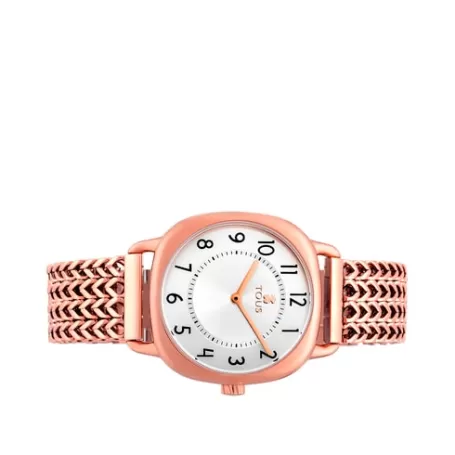 Sale Montre Osier 1920 en acier IP rosé Pour Elle | Analogique