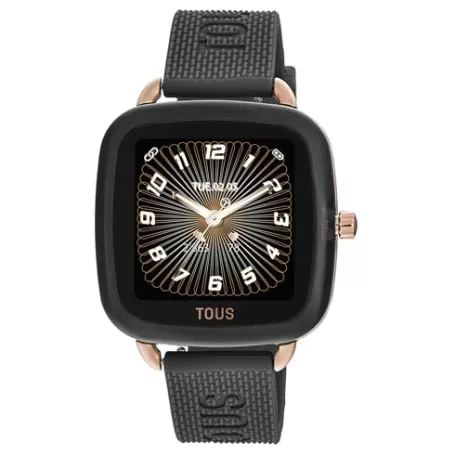 Store Montre smartwatch avec bracelet en noir D-Connect Pour Elle | Pour Lui