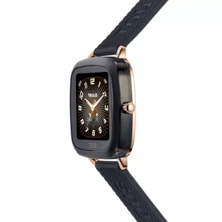 Store Montre smartwatch avec bracelet en noir D-Connect Pour Elle | Pour Lui