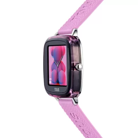 Discount Montre smartwatch avec bracelet en rose D-Connect Pour Elle | Smartwatches