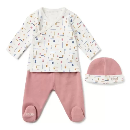 Cheap Newborn baby set in Geome pink Bébé