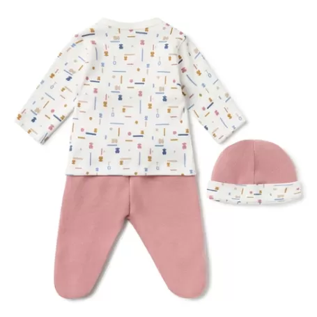 Cheap Newborn baby set in Geome pink Bébé