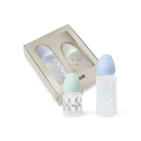 Best Pack of 2 baby bottles in Square sky blue Bébé | Accessoires