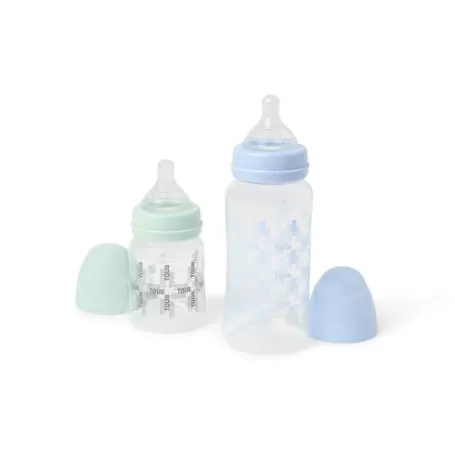 Best Pack of 2 baby bottles in Square sky blue Bébé | Accessoires