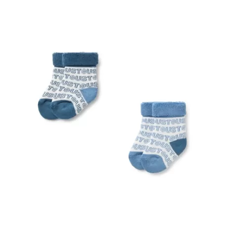 Fashion Pack of 2 pairs of baby socks in SSocks blue Accessoires