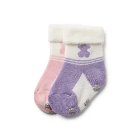 Clearance Pack of 2 pairs of baby socks in SSocks pink Accessoires