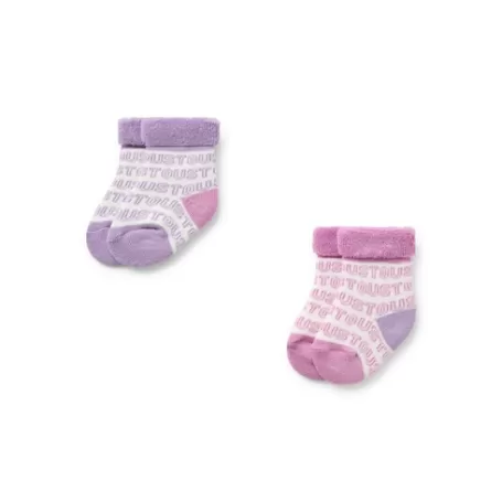 Outlet Pack of 2 pairs of baby socks in SSocks pink Accessoires