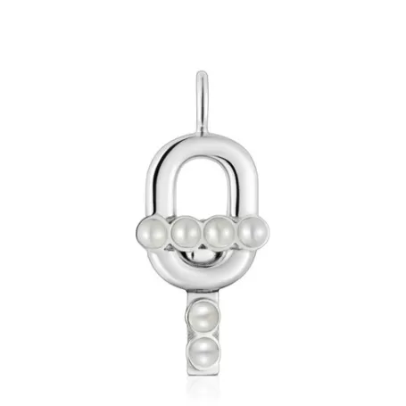 Cheap Pendentif en argent et perles de culture MANIFESTO Pendentifs En Argent | Pendentifs Moyens