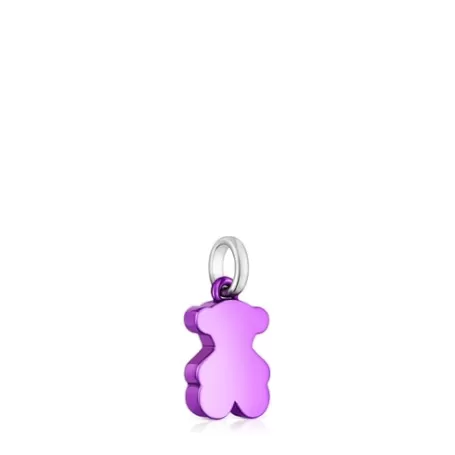 Cheap Pendentif ourson en acier lilas petit Sweet Dolls Pendentifs Petits