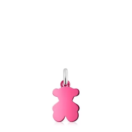 Cheap Pendentif ourson en acier rose petit Sweet Dolls Pendentifs Petits