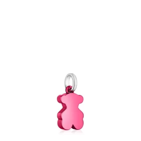 Cheap Pendentif ourson en acier rose petit Sweet Dolls Pendentifs Petits