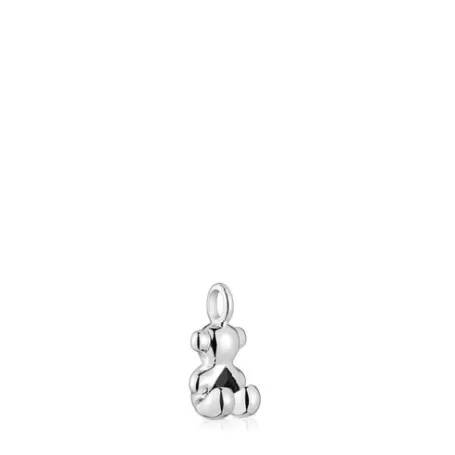 Cheap Pendentif ourson en argent et onyx petit Bold Bear Pendentifs En Argent | Pendentifs Petits