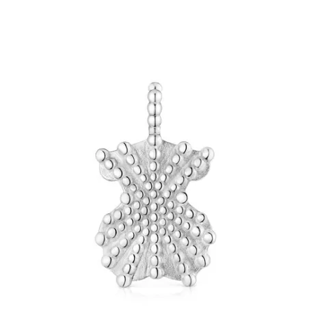 Fashion Pendentif ourson en argent moyen Grain Pendentifs En Argent