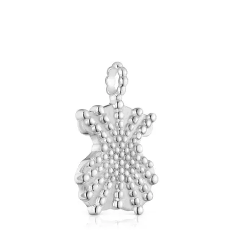 Fashion Pendentif ourson en argent moyen Grain Pendentifs En Argent