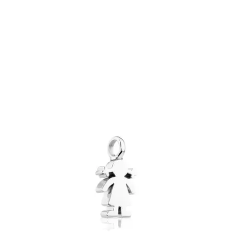 Cheap Pendentif Sweet Dolls petite fille en Pendentifs En Argent | Pendentifs Petits