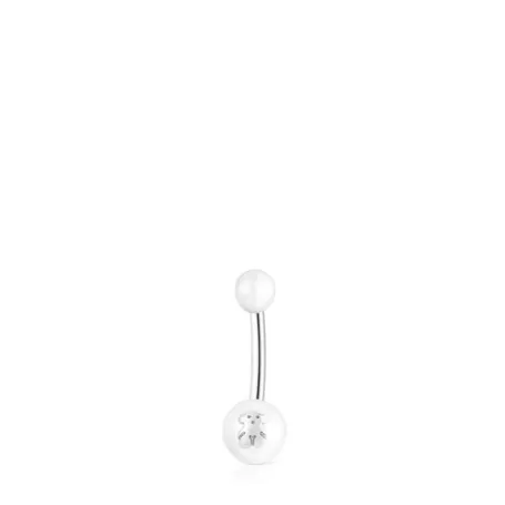 Outlet Piercing nombril Pearl en et perles Piercings Nombril | Piercings Acier