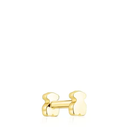 Outlet Piercing oreille Basics ourson en or Boucles D'oreilles Petits | Boucles D’oreilles Individuelles