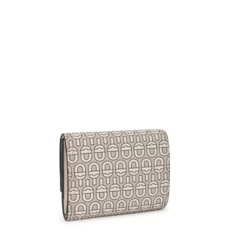 Outlet Portefeuille Flap beige MANIFESTO Essence Portefeuilles Et Porte-monnaie