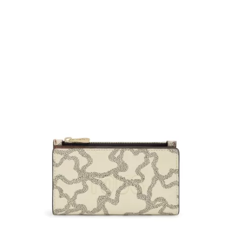 Clearance Portefeuille Flat beige Kaos Icon Sacs Personnalisés | Portefeuilles Et Porte-monnaie