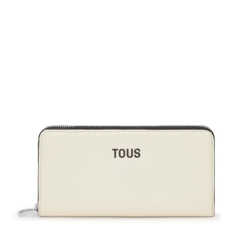 Clearance Portefeuille long beige New Dorp Portefeuilles Et Porte-monnaie