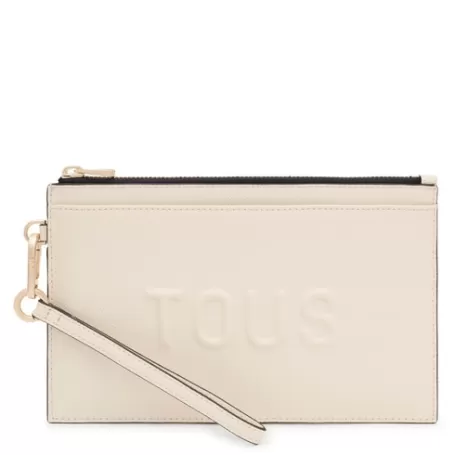 New Portefeuille/Pochette de téléphone portable beige Brenda Sacs Personnalisés | Portefeuilles Et Porte-monnaie