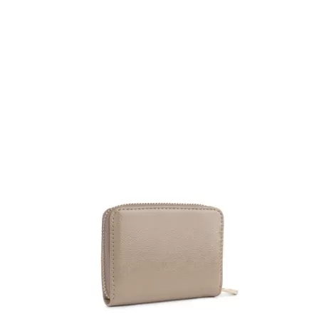 Clearance Porte-monnaie moyen Dorp taupe Portefeuilles Et Porte-monnaie