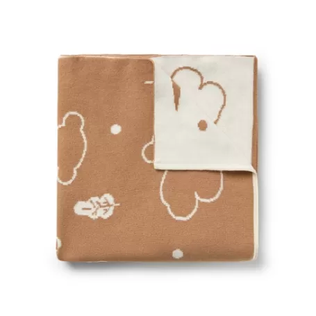 Store Reversible baby blanket in Nilo bears brown Accessoires