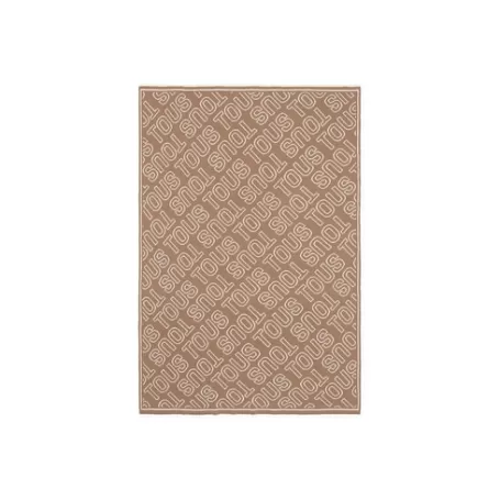 Clearance Reversible baby blanket in Nilo logo beige Accessoires