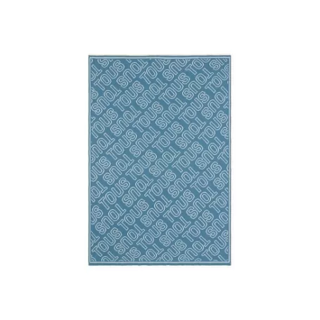 New Reversible baby blanket in Nilo logo blue Accessoires