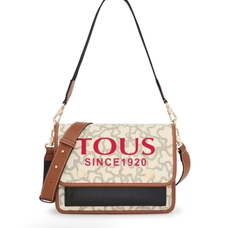 Discount Sac à bandoulière Audree Kaos Icon moyen beige Sacs À Bandoulière