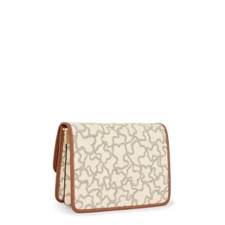 Discount Sac à bandoulière Audree Kaos Icon moyen beige Sacs À Bandoulière