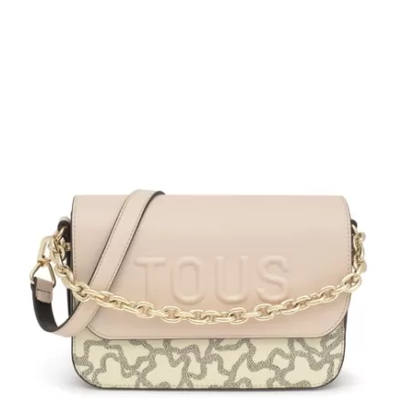 Cheap Sac à bandoulière Chain et beige moyen Kaos Icon Sacs À Bandoulière