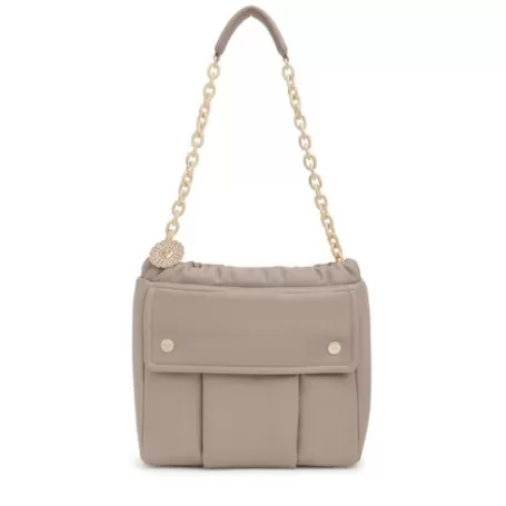 Cheap Sac à bandoulière taupe moyen Jane Sacs À Bandoulière