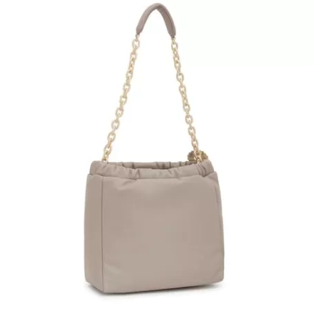 Cheap Sac à bandoulière taupe moyen Jane Sacs À Bandoulière